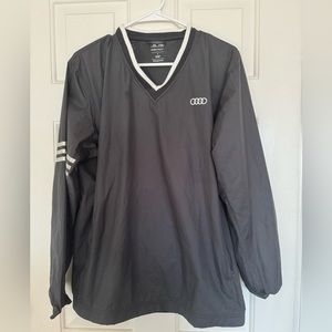 Adidas x Audi black windbreaker